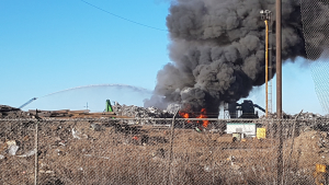 Fire north of Regina has been contained