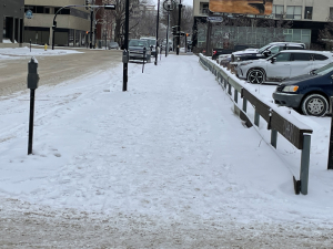 Windy and a little bit more snow in the forecast