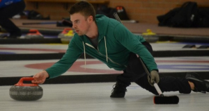 Dustin Kalthoff continues to move up in the curling ranks