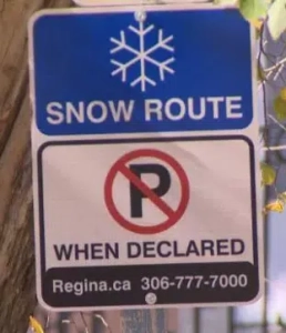 City declares snow routes are in effect for Thursday