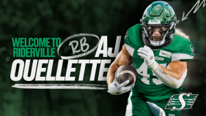 Thunder Confirmed. Riders make Ouellette Signing Official