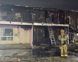 Multi-family fire sees over 50 people displaced, two injuries