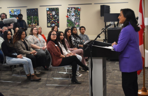 Federal Ministers announce funding expansion of childcare during stop in Regina