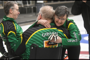 Canadian Wheelchair Curling gold medalists bid farewell to coach Arguin