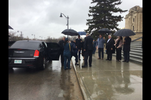 Governor General Simon arrives for official Saskatchewan visit