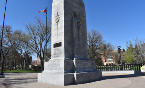 Victoria Park Cenotaph vandalized