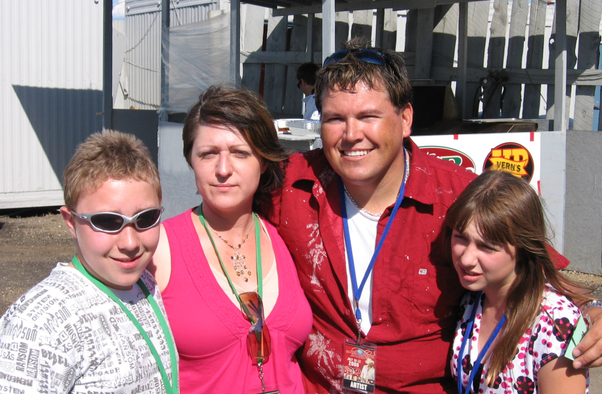 Donny Parenteau Visit Indigenous Voices of Saskatchewan At Casino Regina Show Lounge