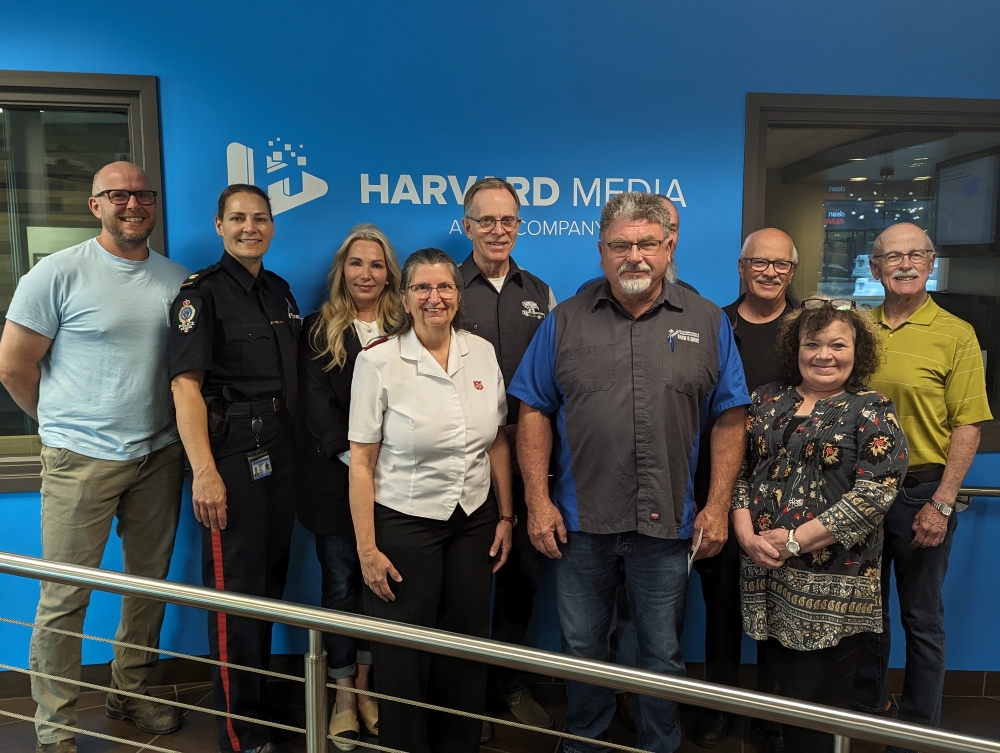 RPS Veterans Association Delivers Big Cheque to the Salvation Army in Regina 620 CKRM