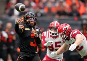 B.C. Lions quarterback Vernon Adams Jr. named CFL’s top offensive player