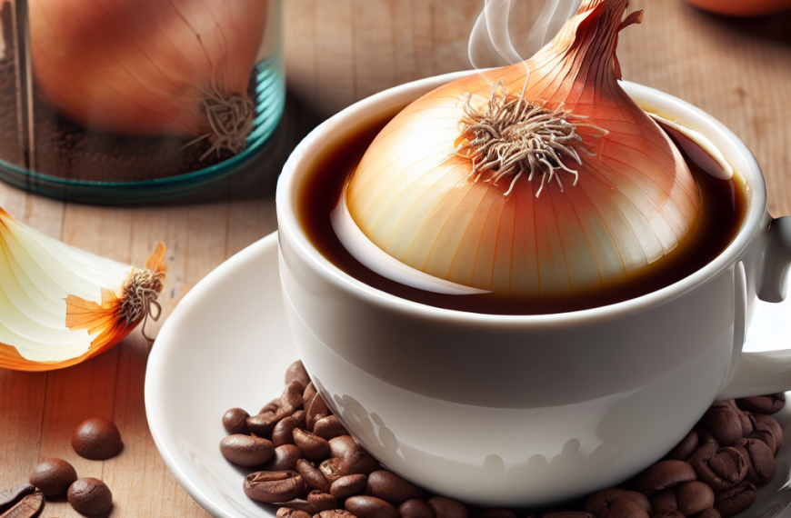 THE HOTTEST DRINK OF THE SUMMER IS: ONION COFFEE?