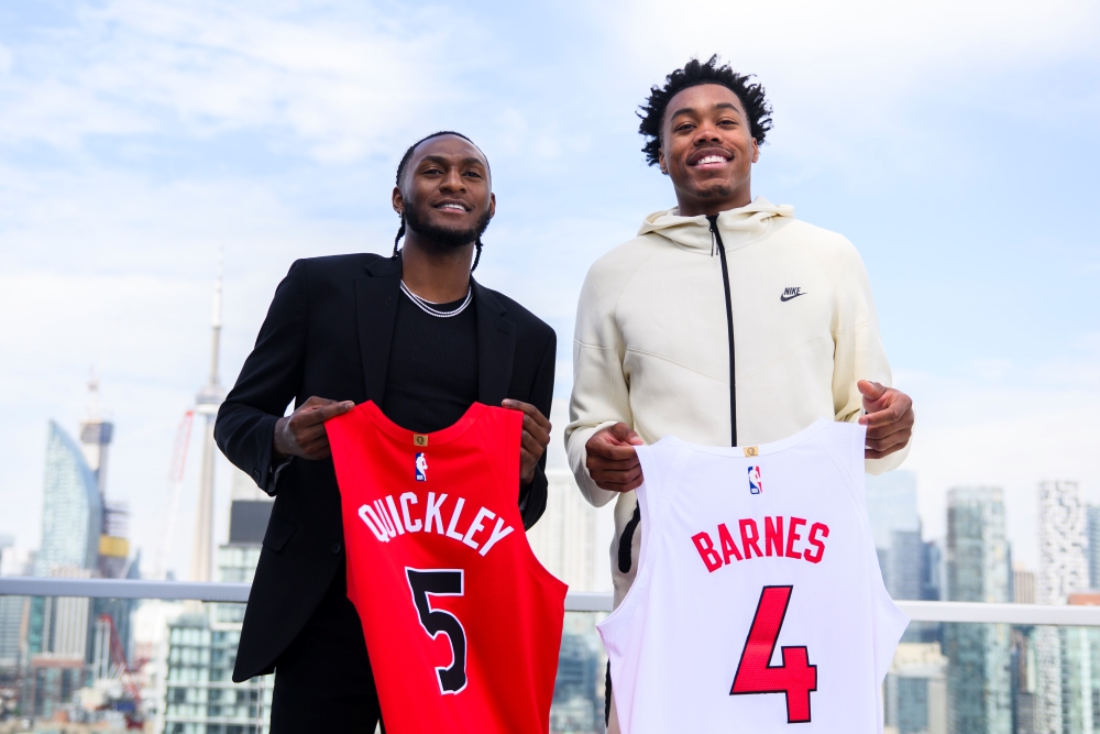 Scottie Barnes, Immanuel Quickley sign multi-year deals with Toronto Raptors