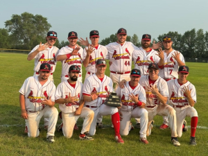 Carlyle Cardinals win fifth straight Saskota baseball title