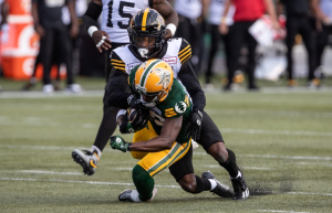 Mitchell helps Tiger-Cats blitz winless Elks 44-28