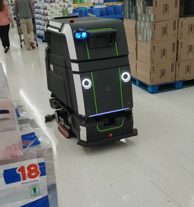 Robotic aisle cleaners are here