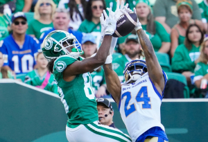 Bombers hang on for thrilling 35-33 road win over Roughriders