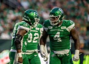 Saskatchewan Roughriders’ Micah Johnson goes on the offensive: ‘It just comes down to you not wanting to let your guys down’