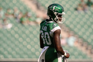 ‘He’s a big play guy:’ Darian Durant believes Ajou Ajou needs more targets in Riders offence