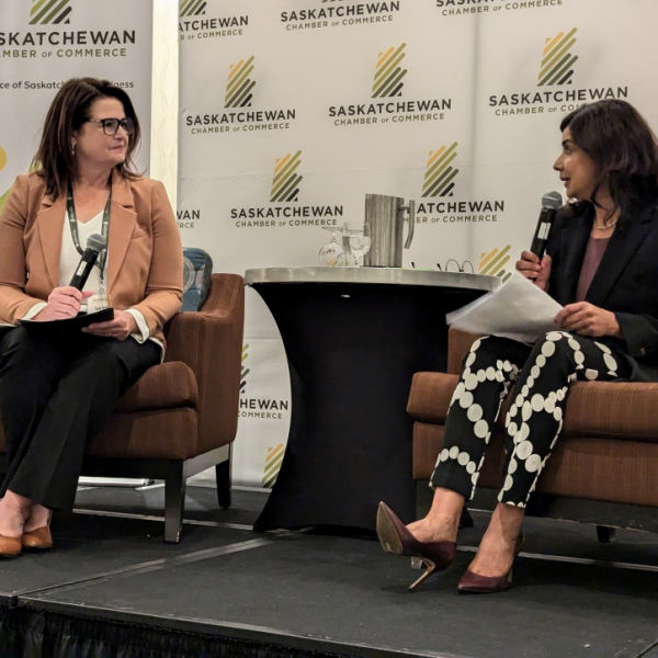 Carla Beck Takes Questions from the Saskatchewan Chamber of Commerce