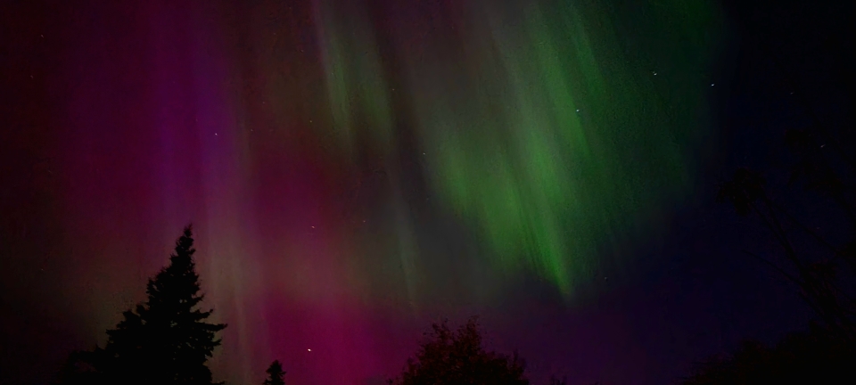 Aurora Borealis Lights Up Skies Over North America During Major Geomagnetic Storm