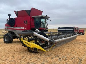 Limited precipitation helped farmers wrap up harvest