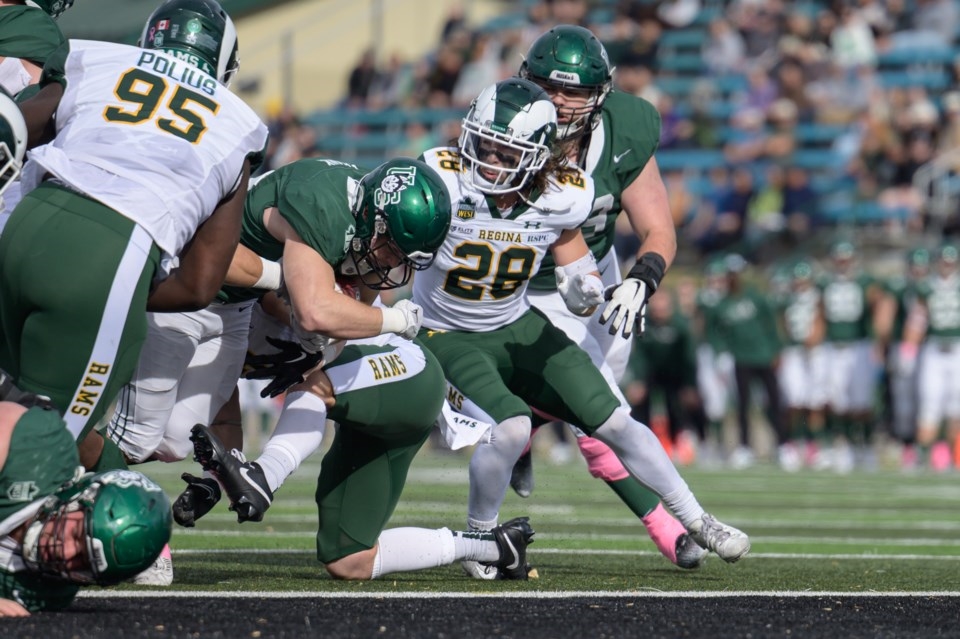 ‘We win, we’re in’: Regina Rams lose heart-breaker to Saskatchewan Huskies but playoff hopes alive