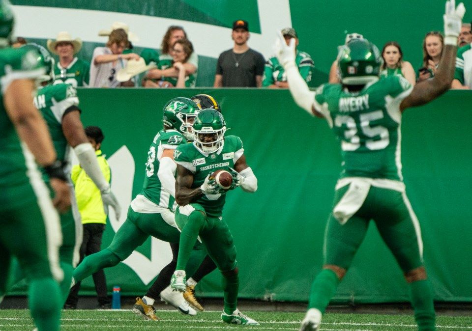 Rolan Milligan Junior intercepts three Saskatchewan Roughrider individual awards