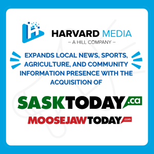 Harvard Media Acquires SaskToday.ca and MooseJawToday.com