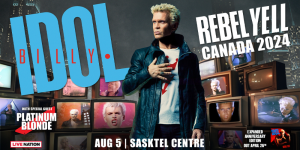 Billy Idol with Special Guest Platinum Blonde!