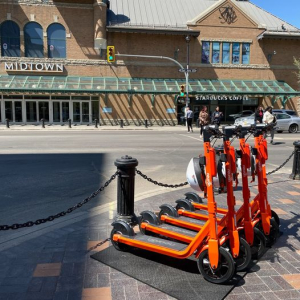 E-Scooters Return To Stoon