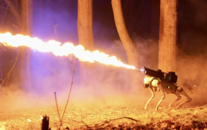 Just What Every Household Needs…A Fire-Breathing Robot Dog