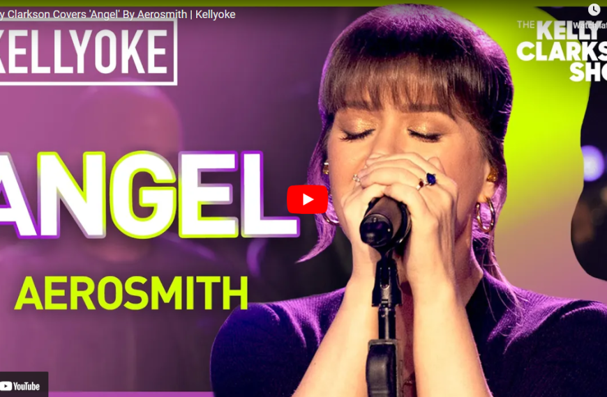 Watch: Kelly Clarkson Covers Aerosmith’s “Angel”