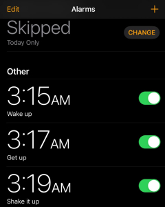 All Of The Alarms