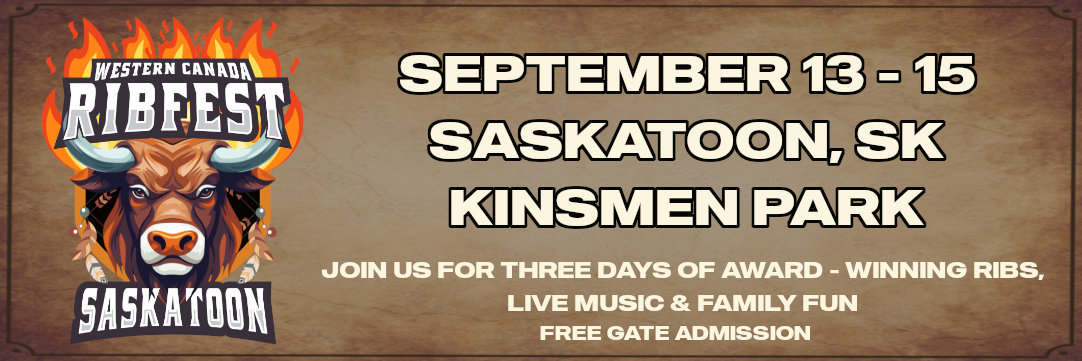 Win a 4-pack of Half Rack of Ribs Vouchers for Saskatoon RibFest!