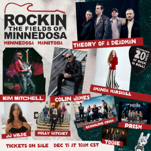 Rockin’ The Fields of Minnedosa Lineup Announced!