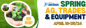 Get bidding on the Fox FM/Harvard Media Spring Ag, Trades & Equipment Auction!