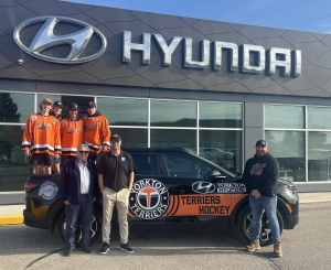 Yorkton Terriers & Yorkton Hyundai partner to be official Coach vehicle for 2023/24 season