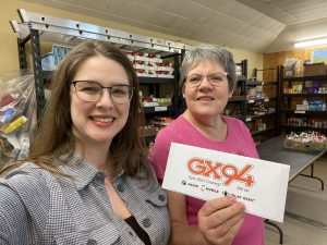 Swan Valley Food Bank receives donation from GX94 “Christmas Goodies” cookbook