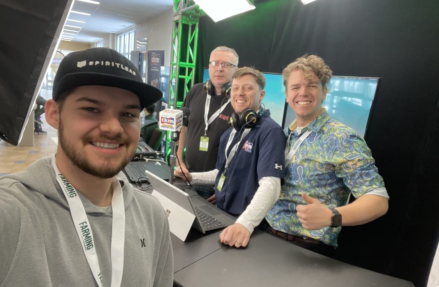 Behind the Scenes of a Live Radio Show at the Western Canadian Crop Production Show in Saskatoon