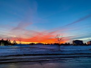 Land Of The Living Skies Is Right.