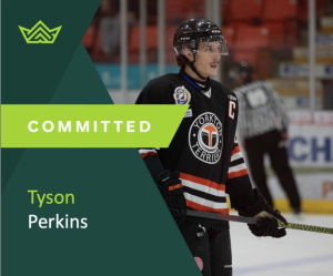 Yorkton Terriers’ captain Perkins commits Red Deer Polytechnic (ACAC) for 2024/25