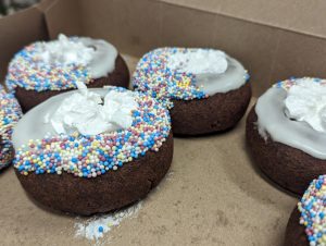 Special Olympics Doughnut Available until Sunday