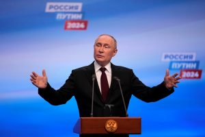 Putin extends rule in preordained Russian election after harshest crackdown since Soviet era