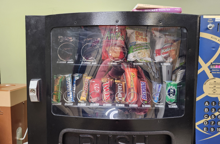 Restocking the Office Vending Machine…It’s Surprisingly Satisfying