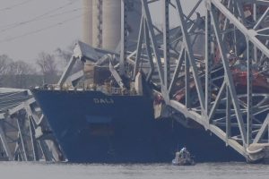 Baltimore bridge collapses after powerless cargo ship rams into support column; 6 presumed dead