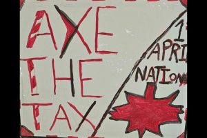 “Axe the Tax” protests start April 1 on all interprovincial highways