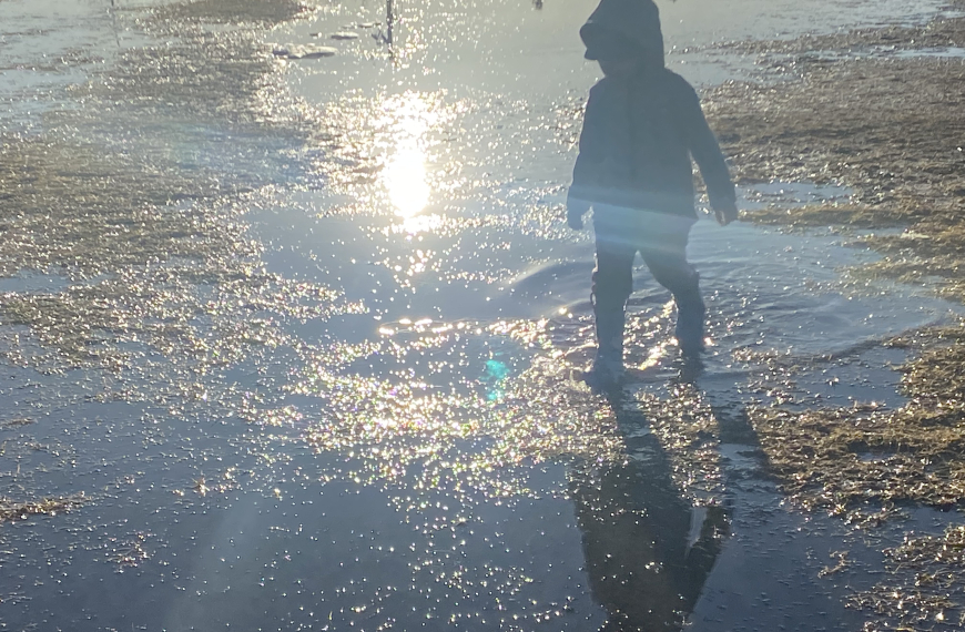 Puddle Jumping!