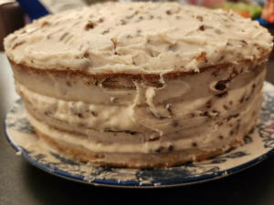 Toasted Butter Pecan Cake!