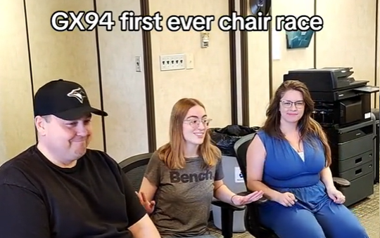 The First Annual GX94 Chair Race: A Wheel-y Good Time!