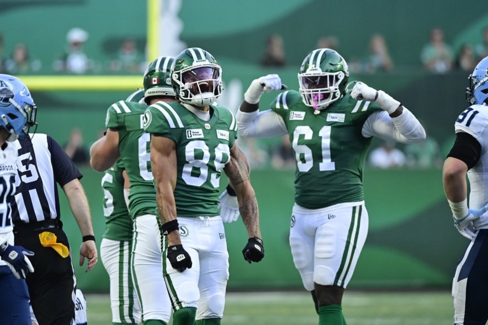 Roughriders improve to 4-0 with home field victory over Argos