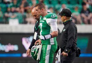 Trevor Harris back in action for Roughriders as they take on the Alouettes